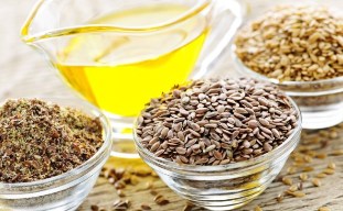 Flax seeds for skin cleaning