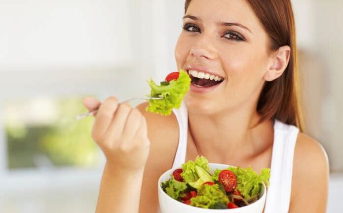 the use of vegetable salads with psoriasis