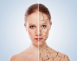 Healthy skin and psoriasis